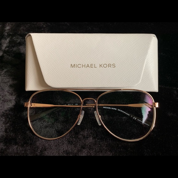 Michael Kors Rose Gold Aviator Glasses *BRAND NEW* - Picture 2 of 3